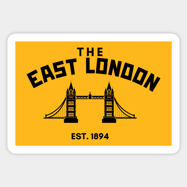 The East London Sticker by lufiassaiful